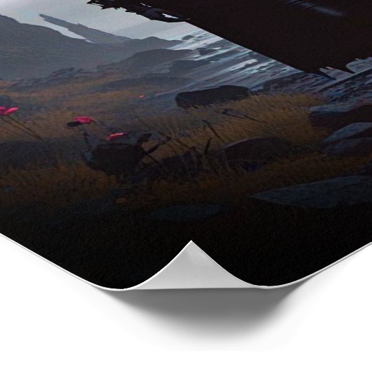 Gothic Behalte oder entwirft eigene Poster (Ecke)