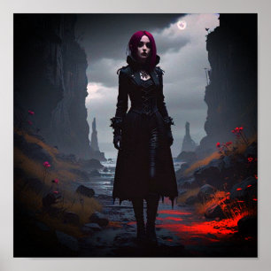 Gothic Behalte oder entwirft eigene Poster