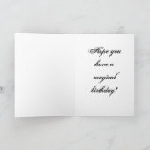 Gothic Birthday Card Karte (Innenseite)