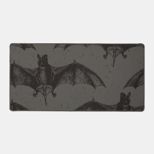 Gothic Black Bats - Gaming, Dorm, Office Schreibtischunterlage