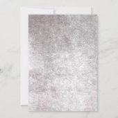 Gothic Black & Burgundy Skull & Bats Brautparty Einladung (Rückseite)