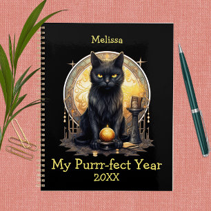 Gothic Black Cat Planer
