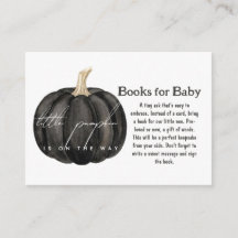 Gothic Black Little Pumpkin On Way Bücher für Baby
