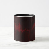Gothic Black Magic-Siegel Tasse (Zentrum)