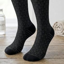Gothic Black Raven Muster Socken
