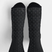 Gothic Black Raven Muster Socken (Oben)