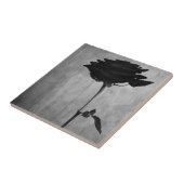 Gothic Black Rose Fliese (Seite)