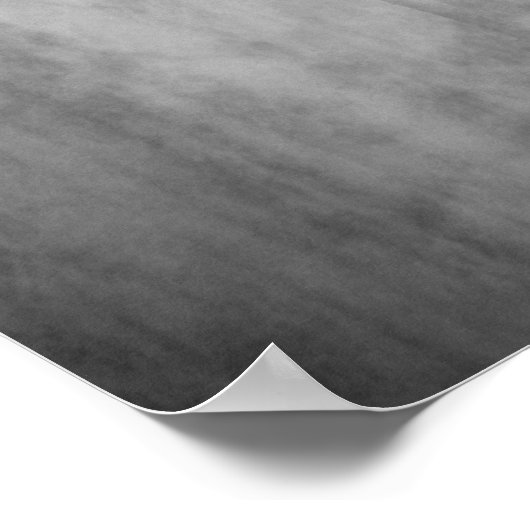 Gothic Black Rose Poster (Ecke)