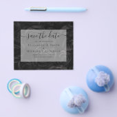 Gothic Black Rose Save the Date BUDGET Flyer (Einzeln)
