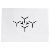 Gothic Blade große Geschenktasche Große Geschenktüte (Rückseite)