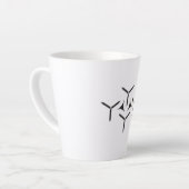 Gothic Blade Latte Tasse (Linke Ecke)