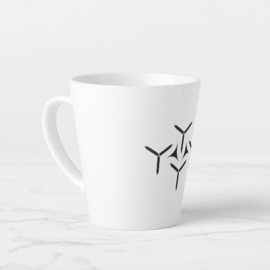 Gothic Blade Latte Tasse (Linke Ecke)