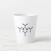 Gothic Blade Latte Tasse (Vorderseite)