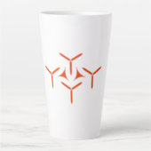 Gothic Blade Latte Tasse (Vorderseite)