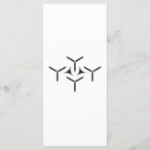 Gothic Blade Menu Menükarte (Rückseite)