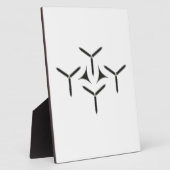 Gothic Blade Plaque Fotoplatte (Seite)