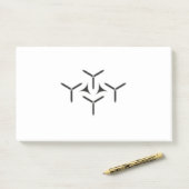 Gothic Blade Post-it-Notizen Post-it Klebezettel (Auf Schreibtisch)