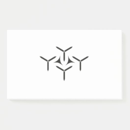 Gothic Blade Post-it-Notizen Post-it Klebezettel (Vorderseite)