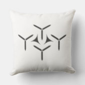 Gothic Blade Throw Kissen (Rückseite)