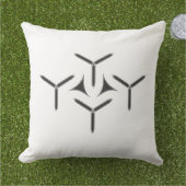 Gothic Blade Throw Kissen (Gras)