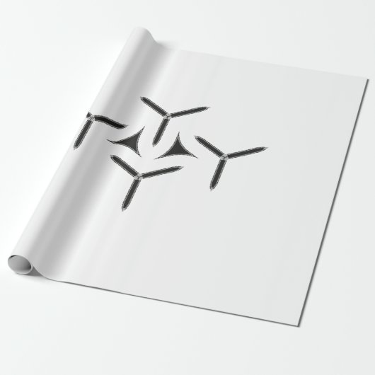 Gothic Blade Wrapping Paper Geschenkpapier (Ungerollt)