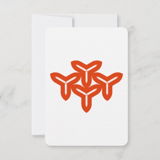 Gothic Blades Danke-Karte Dankeskarte (Vorderseite)