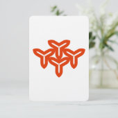 Gothic Blades Danke-Karte Dankeskarte (Stehend Vorderseite)