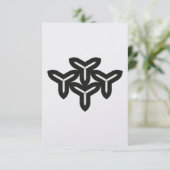 Gothic Blades Danke-Karte Dankeskarte (Stehend Vorderseite)