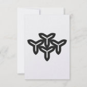 Gothic Blades Danke-Karte Dankeskarte (Rückseite)