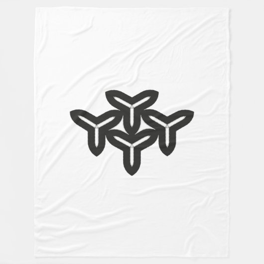 Gothic Blades Fleece Blanket (Vorderseite)