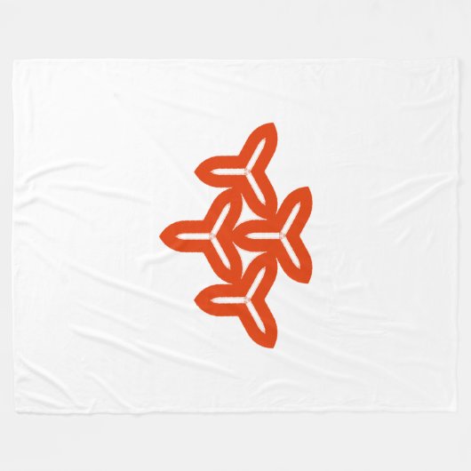 Gothic Blades Fleece Blanket (Vorderseite (Horizontal))