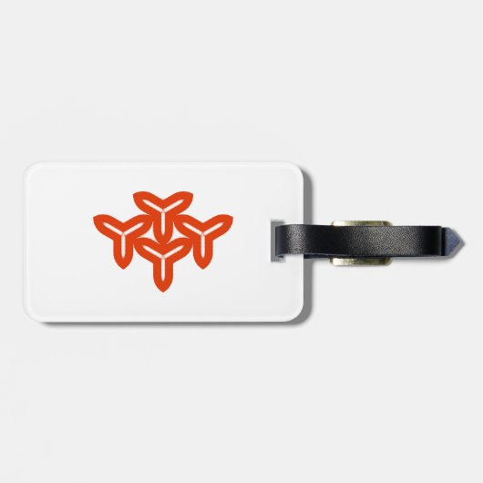 Gothic Blades-Gepäcktag Gepäckanhänger (Rückseite horizontal)