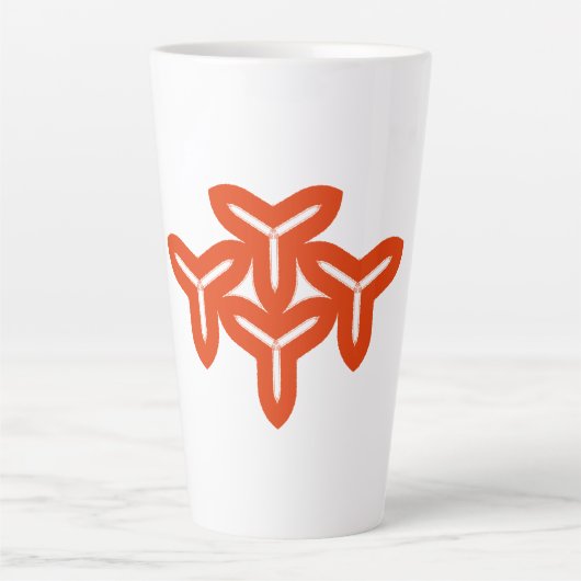 Gothic Blades Latte Tasse (Vorderseite)