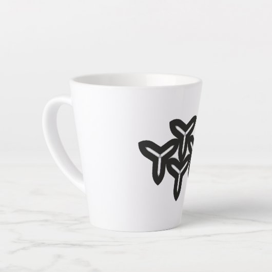 Gothic Blades Latte Tasse (Linke Ecke)