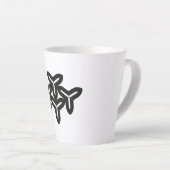 Gothic Blades Latte Tasse (Rechte Ecke)