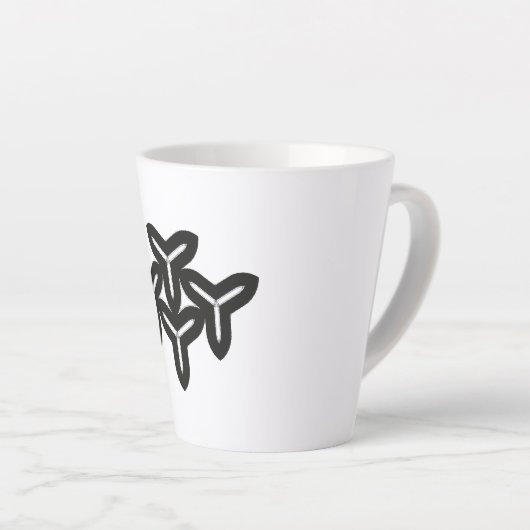 Gothic Blades Latte Tasse (Rechte Ecke)