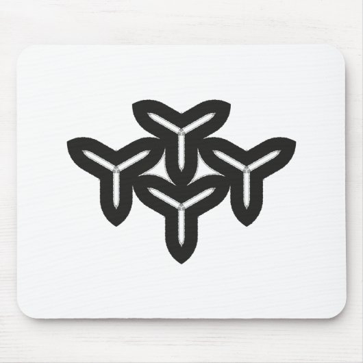 Gothic Blades Mouse Pad Mousepad (Vorne)