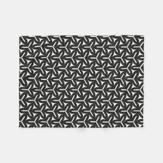 Gothic Blades Muster Fleece Blanket (Vorderseite (Horizontal))