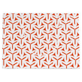 Gothic Blades Muster große Geschenktasche Große Geschenktüte (Vorderseite)