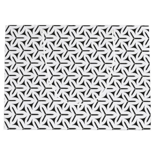 Gothic Blades Muster große Geschenktasche Große Geschenktüte (Vorderseite)