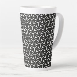 Gothic Blades Muster Latte Tasse