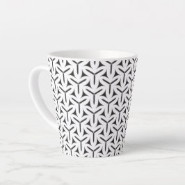 Gothic Blades Muster Latte Tasse