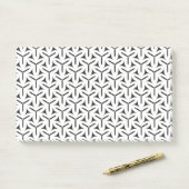 Gothic Blades Muster Postit Notes Post-it Klebezettel (Auf Schreibtisch)