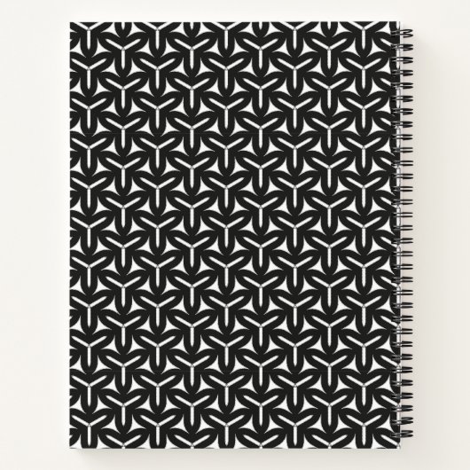 Gothic Blades MusterNotebook Notizblock (Rückseite)