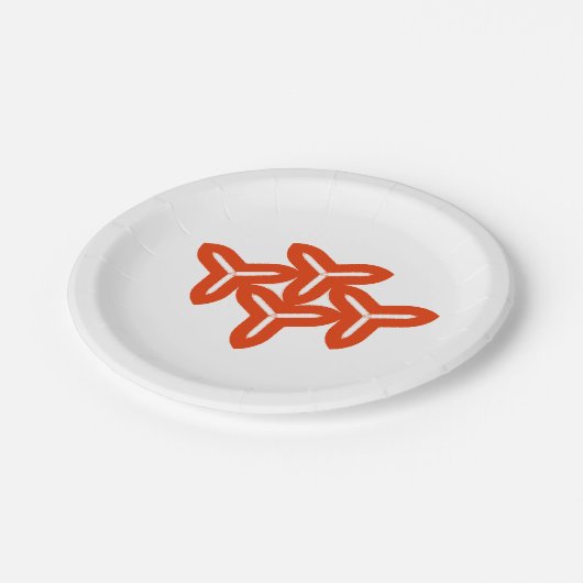 Gothic Blades Papierplatte Pappteller (Schrägansicht)