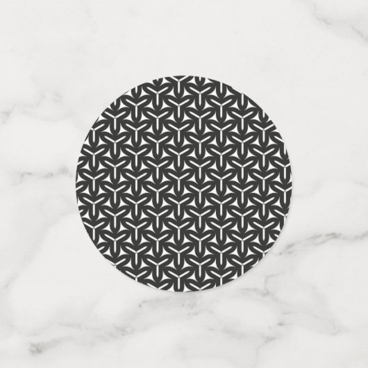 Gothic Blades Pattern Confetti Konfetti (Klein Vorderseite)