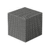 Gothic Blades Pattern Cube Würfel (Rückseite Schrägansicht)