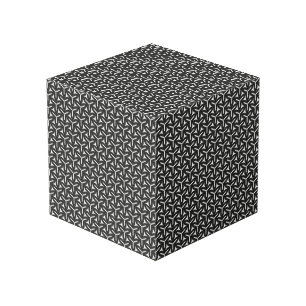 Gothic Blades Pattern Cube Würfel