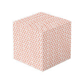 Gothic Blades Pattern Cube Würfel (Vorderseite Schrägansicht)