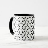 Gothic Blades Pattern Kaffee Tasse (Vorderseite Links)